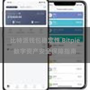 比特派钱包稳定性 Bitpie数字资产安全保障指南