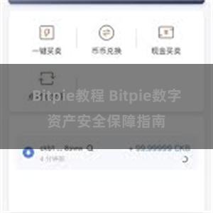 Bitpie教程 Bitpie数字资产安全保障指南