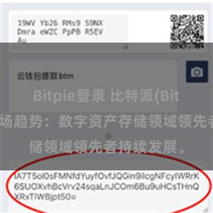 Bitpie登录 比特派(Bitpie)钱包市场趋势：数字资产存储领域领先者持续发展。