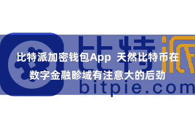 比特派加密钱包App  天然比特币在数字金融畛域有注意大的后劲